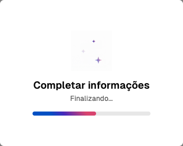 Modal de geração