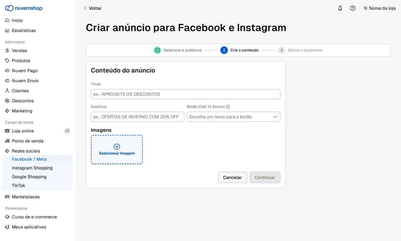 Imagen del ejemplo de aplicación real en desktop con Stepper integrado al contenedor Card