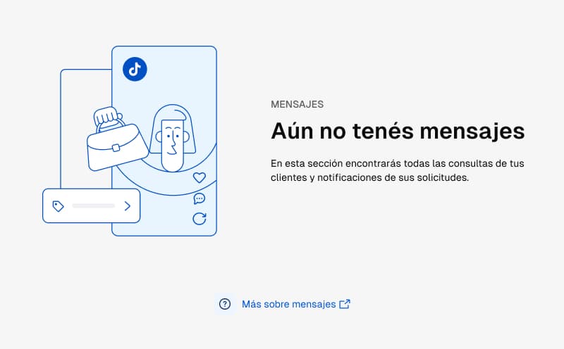 Imagen del ejemplo de la variante informativa sin botones, mostrando solo información sobre condiciones no cumplidas
